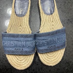 Christian Dior espadrilles / sandals